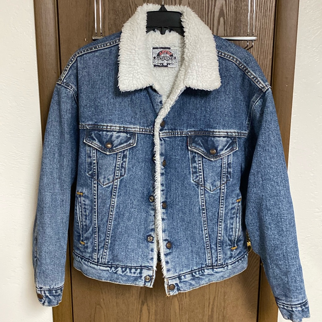 Lined Denim Jacket.